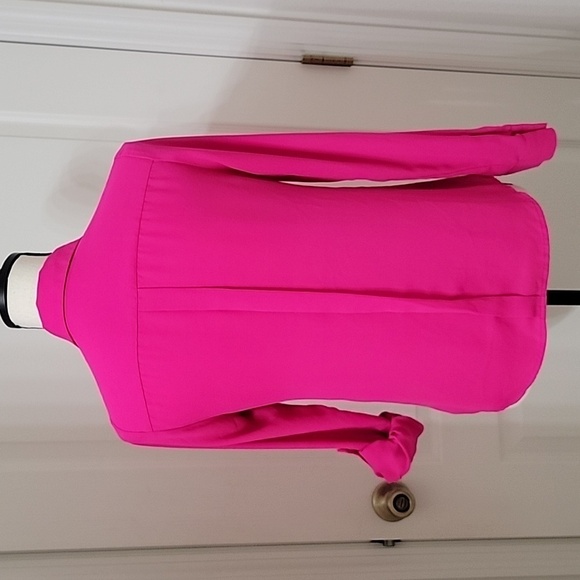 Outback Red Size XS Bright Fuchsia Long Sleeve Button Down Blouse, Exc. Cond. - Picture 4 of 11